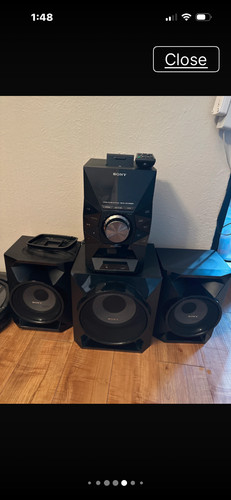 Sony stereo system - sony,