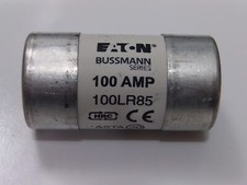 1 X 100LR85 FUSE 100AMP 57 x 30 100A BUSSMANN House Service Mains Cut out Fuse