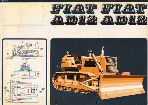 1967 fiat ad12 - fiat, crawler