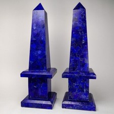 12" Random Gemstone Obelisk
