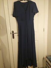 Debenhams wedding guest/bridesmaid/ evening/formal long gown dress Size 10