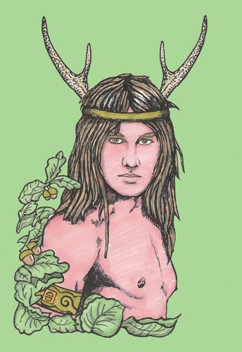 Wicca pagan native oak - wicca/pagan, king