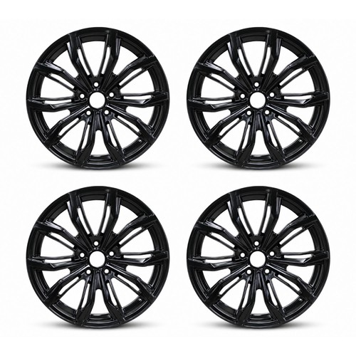 Set inch black alloy - 5,
