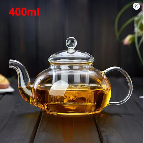 Borosilicate glass teapot - borosilicate,