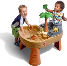 Sand and Water Activity Sensory Table, Step2 Dino Dig 7 Piece Accessory kids Toy