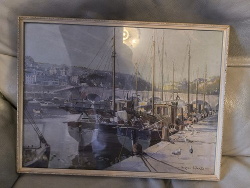 Framed vernon ward print - vernon,