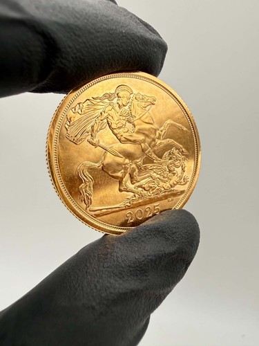 Double gold sovereign - sovereign, 2025