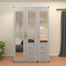 3 Door 3 Drawer Combi Wardrobe