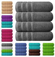 4 x Large Jumbo Bath Sheet Towels 100% Egyptian Cotton Bath Sheets Big Towels 