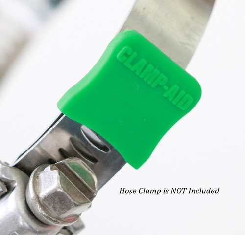 Hose clamps end guards - end,