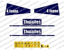 THWAITES 4 TONNE DUMPER DECAL