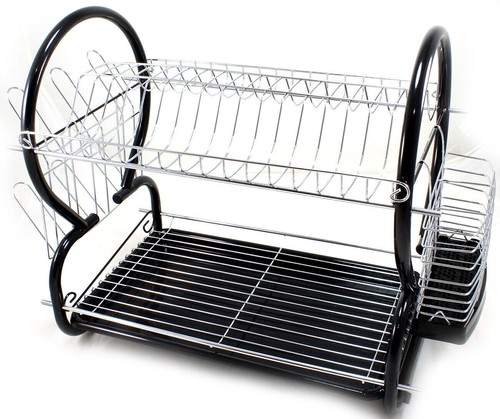 Tier chrome plate dish - chrome,
