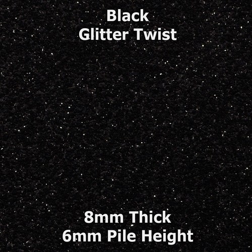 Samples black carpet saxony - -,