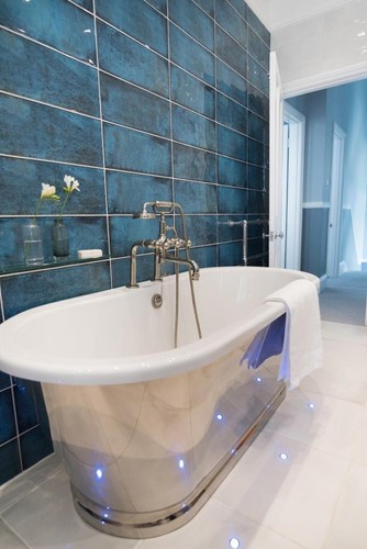 Waitomo blue ceramic wall - waitomo,