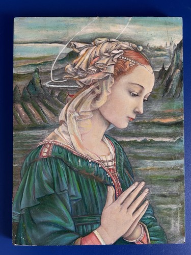 Vintage madonna painting - vintage,