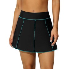 Attraco Ladies Black Swimming Skirt, Bikini Bottoms, Costume Medium UK 10 Shorts