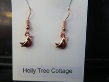 rose gold plated/ red