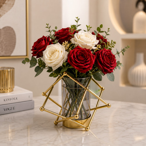 Modern geometric gold - modern,