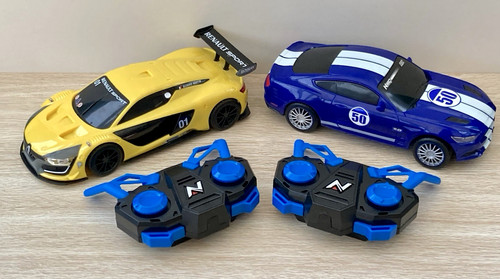 Nikko ford mustang blue - rc,