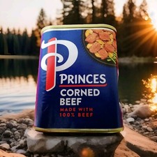 PRINCES CORNED BEEF  For 🥪 or Cooked a Beef Hash With 🥔🥔🧅🧅 340g  100% Beef