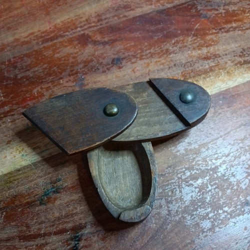 Antique victorian treen puzzle - victorian,