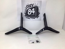 BUSH LED40287FHDCNTDFVP TV STAND LEGS WITH ORIGINAL FITTING SCREWS