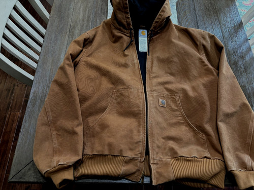 Carhartt brown j140 firm duck - carhartt,