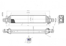 CHARGE AIR COOLER FITS: OPEL