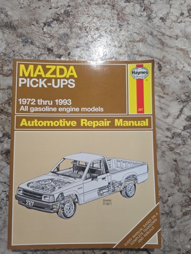 Haynes repair manual mazda - haynes,