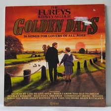 The Fureys Davey Arthur Golden Days LP Vinyl Record Irish Folk Celtic ONE 1283
