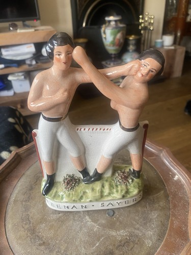 Ceramic staffordshire figurine - ceramic,