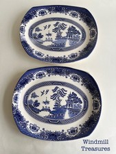 Pair eit blue willow pattern - eit,