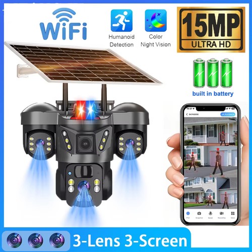 15mp wireless solar camera - 15mp,