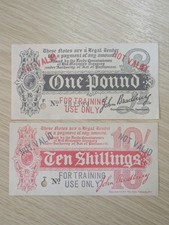 Bradbury one pound and ten