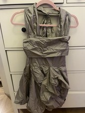 Vintage Y2K Lungta De Fancy Dress Bubble Parachute Hem UK 8 - 100% Silk BNIB