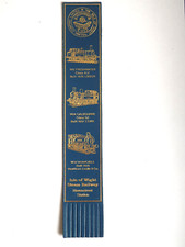 Isle of Wight Steam Railway Havenstreet Station Leather Bookmark W37 Invincible