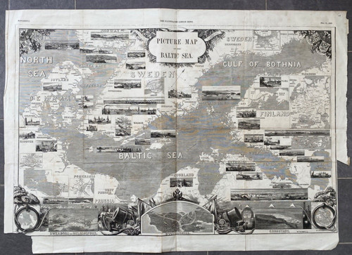 1856 antique print picture - antique,