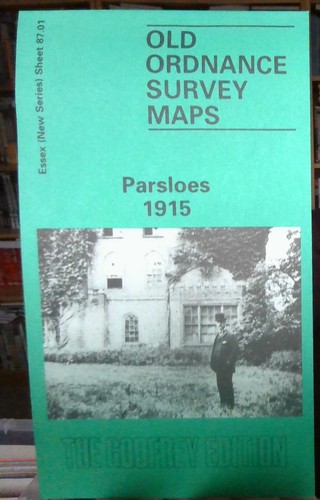 Map parsloes 1915 essex - of,