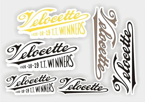 Velocette motorcycle decals - , /