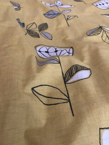 Curtain with blackout lining