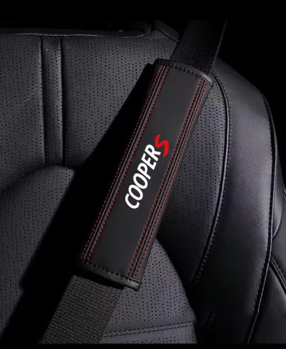 Mini cooper seat belt pad - seat,