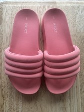 Next Pink Girls' Sliders Size