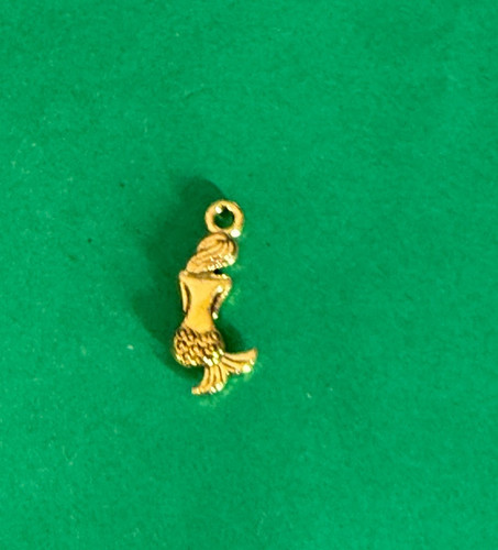 Tibetan alloy mermaids charms - tibetan,