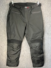 TUZO Armoured Motorcycle Trousers Womens 2XL 16 Black Padded Fleece Lined