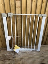 Safety first white baby gate - safety,