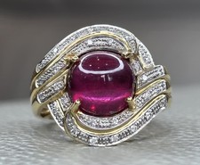 18ct Gold Rubellite Tourmaline
