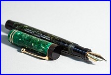 1930s Jade Malachite Parker
