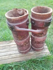 RARE SCARCE WW1 ROYAL NAVY PAIR CORDITE CARRIERS