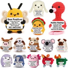 Positive Crochet Doll Positive