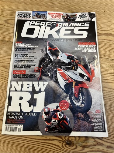 Performance bikes jan 2011 - 2011, r1